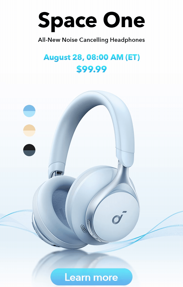 Unveiling AllNew Noise Cancelling Headphones Space One Soundcore Audio