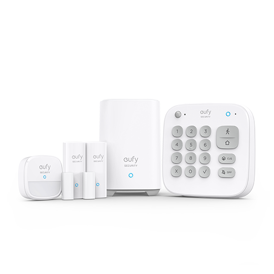eufy Sicherheitsset mit Tastatur und Sensoren für Kontrolle