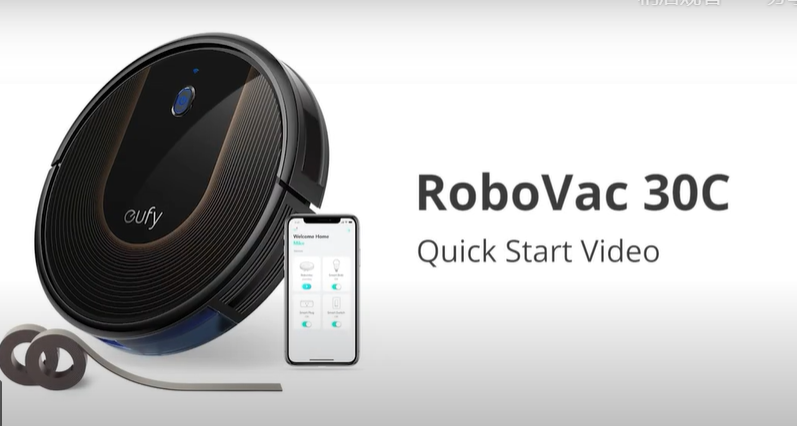 RoboVac 30C Quick Start Video (other WiFi RoboVacs of Bounce series are similar)