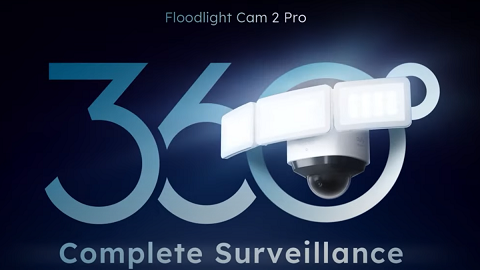 eufy Floodlight Cam 2 Pro | 360° Complete Surveillance | 2K HD